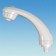 pls white combo shower handset (spout only) as5123