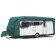 quest max full caravan cover - multi width medium 7'2" to 8' 420cm-510cm /13'9" - 16'8" 4343g8 side open