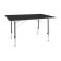 royal kingham adjustable leg table r742
