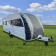 Liberty Leisure Adjustable Padded Caravan Front Towing Cover LL1506
