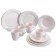Quest 16 Piece dinner set whistful white K2032