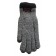 Heat Machine Mens Gents Winter Thermal Brushed Knitted Gloves Grey 2142 Black 1113 - 2.3 tog 