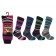 Heat Machine Ladies Womens Winter 2.3 tog Stripe Thermal Socks UK 4-8