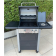 royal leisure outdoor deluxe 2 + 1 gas barbecue w911