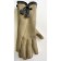 ssp women's gloves with pom-pom trim a1238 natural