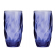 Flamefield Acrylic Tall Ice Tumblers Blue RE2012B