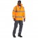 uneek hi-vis coat uc803 orange