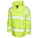 uneek hi-vis coat uc803 yellow