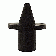 w4 pole flanged foot 1" (25mm) 37648