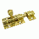 w4 1½" brassed bolt 37872