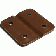 w4 plastic hinge 1¾" 37825