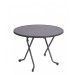 Alco Steel Folding Heavy Duty table 100cm diameter graphite R18GCG