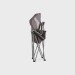 Portal Outdoor Tim High Back XL Compact Folding Chair PT-CH-TIMXL