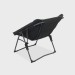 Portal Outdoor House Bilboa Luxury Folding Moon Style Chair Grey PT-CH-BILBAO-NIGHT