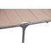 Portal Outdoors Aldi  Padded Sunbed with Sun Shade Brown