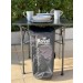 royal leisure compact slatted roll-up aluminium table r746 with carryu bag