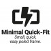 Mid Grey Quest Falcon 220 poled porch awning A3500-MG