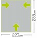 Quest Falcon air 220 porch awning A3500A