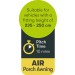 Quest Falcon air 220 porch awning A3500A