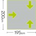 Quest Kite Tailgate Awning Fits T5,5.1,6,6.1 A3531-MG