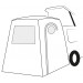 Quest Kite Tailgate Awning Fits T5,5.1,6,6.1 A3531-MG