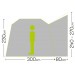 Quest Eagle Poled Drive away Awning High Fits 240cm-270cm A3534-MG