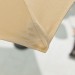 Nova Garden Summer 3m x 2m BEIGE Aluminium Tilting 38mm Stem Parasol (15)