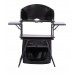 Quest Basil Kitchen Stand With Larder Black F3102