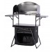 Quest Basil Kitchen Stand With Larder Black F3102
