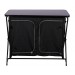 Quest Wooky Hole Double Cupboard Black F3202