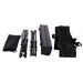 Quest Elite Colliford Slatted Black Table F4008BL