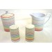 quest gimex 5pc stripe table set