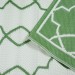 Leisurewize Vintage Outdoor Rug (Green/White) - 150cm x 250cm (Large)GW373