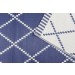 Leisurewize Piazza Outdoor Rug (Navy/Cream) - 150cm x 250cm GW371