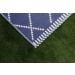 Leisurewize Piazza Outdoor Rug (Navy/Cream) - 150cm x 250cm GW371