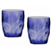 Flamefield Acrylic Short Ice Tumblers Blue RE2011B