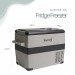 Leisurewise Glacier 40L Compressor Fridge/Freezer  Portable, Dual-Zone LED Display LW753
