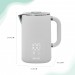 Leisurewise Sleek LED Kettle Grey 1.7lt 1000Watts LW771