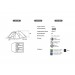 Summit 4 Person Double Skin Dome Tent  Slate Grey 571136