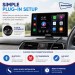 Streetwise FreePlay 9” Touchscreen Car Display with Rear Camera SWWCP2