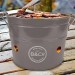 B&CO Charcoal Bucket BBQ - Grey