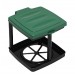 Quest Multi Height Waste Bin 3 Colours Black,Blue Or Green