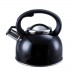 liberty leisure 2.5l whistling kettle black