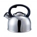liberty leisure 2.5l whistling kettle silver