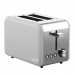 Leisurewise Sleek Grey Stainless Steel 850Watt 2 slice Toaster LW772