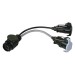 maypole mp603 adaptor 13 pin vehicle to 7 pin 12n & 12n trailer