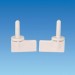 pls white water plug retaining flags (2) fl107w