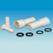 pls whale white shower hose connector as5149
