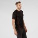 regatta virda II men's short sleeve t-shirt black pepper front