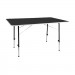 royal kingham adjustable leg table r742